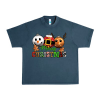 Midnight Navy merry christmas Urban Heavy Tee - CowGirlArtShop