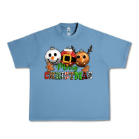 Pebble Blue merry christmas Urban Heavy Tee - CowGirlArtShop