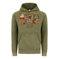 Vintage Olive my blood type is pumpkin spice Vintage Hoodie - CowGirlArtShop