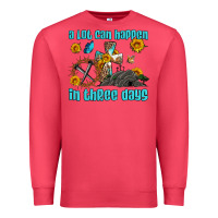 Cardinal easter a lot can happen in three days western sunflowers Premium Sweatshirt - Artiststas