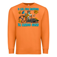 Carrot easter a lot can happen in three days western sunflowers Premium Sweatshirt - Artiststas