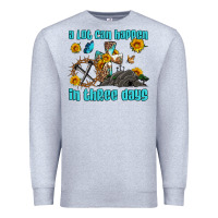 Heather Grey easter a lot can happen in three days western sunflowers Premium Sweatshirt - Artiststas
