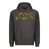 Smoke mexican sombrero guitar rose cactus libbey  cup Premium Hoodie - BundleAndBundleShop