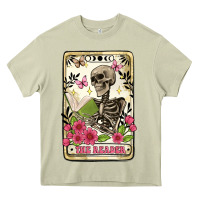 Mossy the reader tarot card Heavy Core Tee - Artiststas