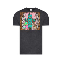 Vintage Black western he is risen with rabbit Vintage Tee - TumblerDesignByShophia