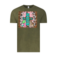 Vintage Olive western he is risen with rabbit Vintage Tee - TumblerDesignByShophia