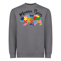 Storm mama bear Heavyweight Sweatshirt - CowhideDigitalArt