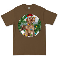 Cacao Cockapoo Christmas Premium Tee - RanaPortraitStore