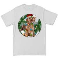 Dove Grey Cockapoo Christmas Premium Tee - RanaPortraitStore