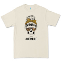 Bone Glitter Patterned Leopard Mom Skull Premium Tee - Bettercallsaul