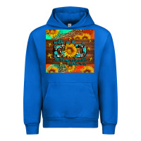 Cobalt with god all things are possible Urban Hoodie - AdoDesignShop