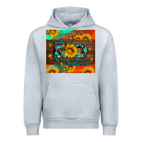 Heather Grey with god all things are possible Urban Hoodie - AdoDesignShop