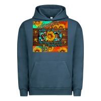 Pigment Midnight Navy with god all things are possible Urban Hoodie - AdoDesignShop