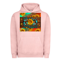 Pigment Salmon with god all things are possible Urban Hoodie - AdoDesignShop