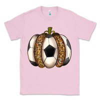 Bubblegum Pink Soccer Pumpkin Classic Tee - texasbilliewilder