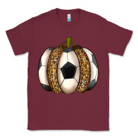 Burgundy Soccer Pumpkin Classic Tee - texasbilliewilder