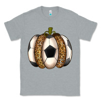 Heather Grey Soccer Pumpkin Classic Tee - texasbilliewilder