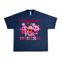 Navy iam dreaming of a christmas Urban Heavy Tee - CowGirlArtShop