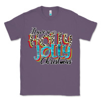 Lavender have a holly jolly christmas Classic Tee - CowhideDigitalArt