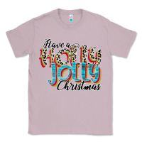 Lilac have a holly jolly christmas Classic Tee - CowhideDigitalArt