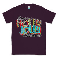 Plum have a holly jolly christmas Classic Tee - CowhideDigitalArt