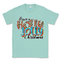 Seafoam have a holly jolly christmas Classic Tee - CowhideDigitalArt