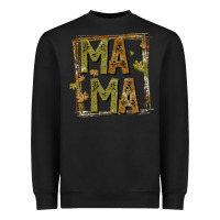 Black mama fall Heavyweight Sweatshirt - CowhideDigitalArt