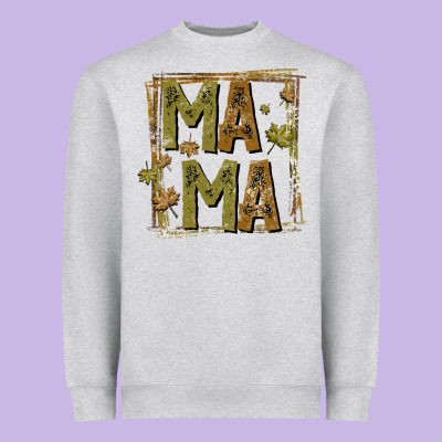 Mama Fall Heavyweight Sweatshirt Designed By Cowhidedigitalart