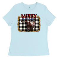 Baby Blue Merry Bright Ladies Tee - Bettercallsaul