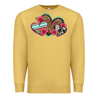 Easter Spring Western Hearts Premium Sweatshirt | Teevron