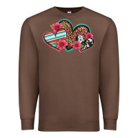 Chestnut easter spring western hearts Premium Sweatshirt - Artiststas