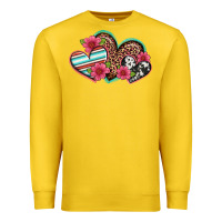 Lemon easter spring western hearts Premium Sweatshirt - Artiststas