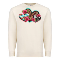 Sandshell easter spring western hearts Premium Sweatshirt - Artiststas