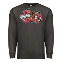 Smoke easter spring western hearts Premium Sweatshirt - Artiststas