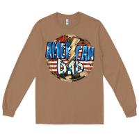 Toasted Coconut All american dad 4th of july Long Sleeve Tee - CowGirlArtShop