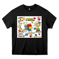 Black autism Heavy Core Tee - Artiststas