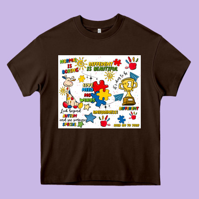 Autism Heavy Core Tee Designed By Artiststas