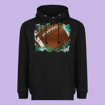 Sports Football Background Heavyweight Hoodie Designed By Artiststas