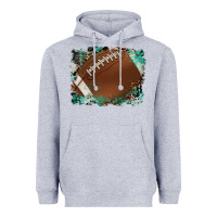 Heather Grey sports football background Heavyweight Hoodie - Artiststas