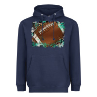 Navy sports football background Heavyweight Hoodie - Artiststas