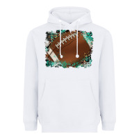 White sports football background Heavyweight Hoodie - Artiststas