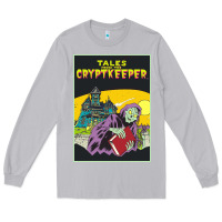 Moon Dust Tales From The Cryptkeeper-Figzk Long Sleeve Tee - minhPixels
