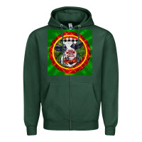 Sports Green christmas baby holstein face Zipper Hoodie - LillyAllenDesigns
