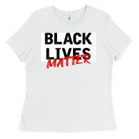 White Black Lives Matter Ladies Tee - Bettercallsaul