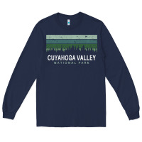 Navy Cuyahoga Valley National Park Ohio Gifts Oh Long Sleeve Tee - minhPixels