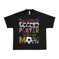 Black my favorite soccer player calls me mom Urban Heavy Tee - CowGirlArtShop