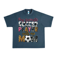 Midnight Navy my favorite soccer player calls me mom Urban Heavy Tee - CowGirlArtShop