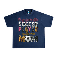 Navy my favorite soccer player calls me mom Urban Heavy Tee - CowGirlArtShop