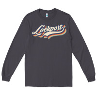 Smoke I Love Lockport City Usa Retro Vintage Long Sleeve Tee - minhPixels