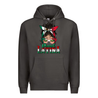 Smoke proud latina messy bun mama Premium Hoodie - BundleAndBundleShop